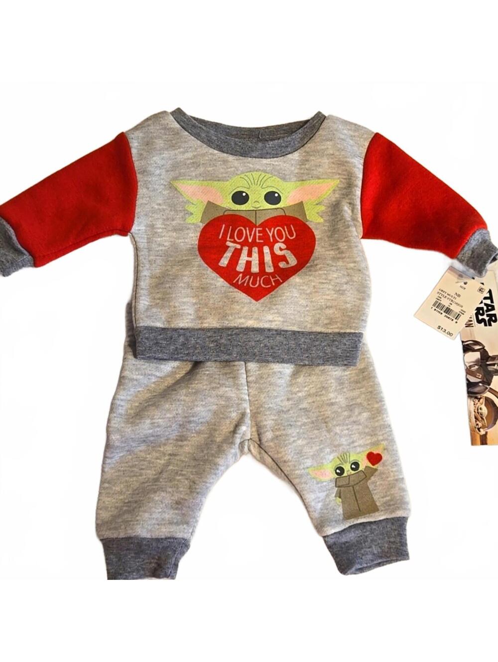 New Star Wars Yoda Gray Red Set